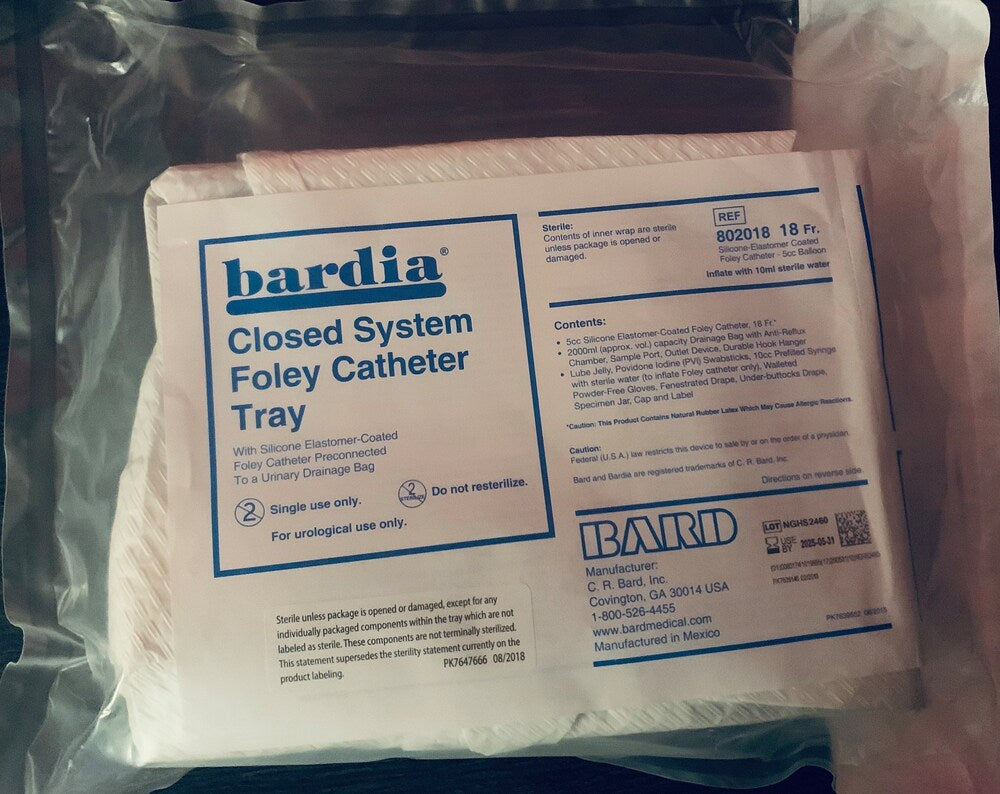 Bardia Foley Cath Tray for Nursing Students